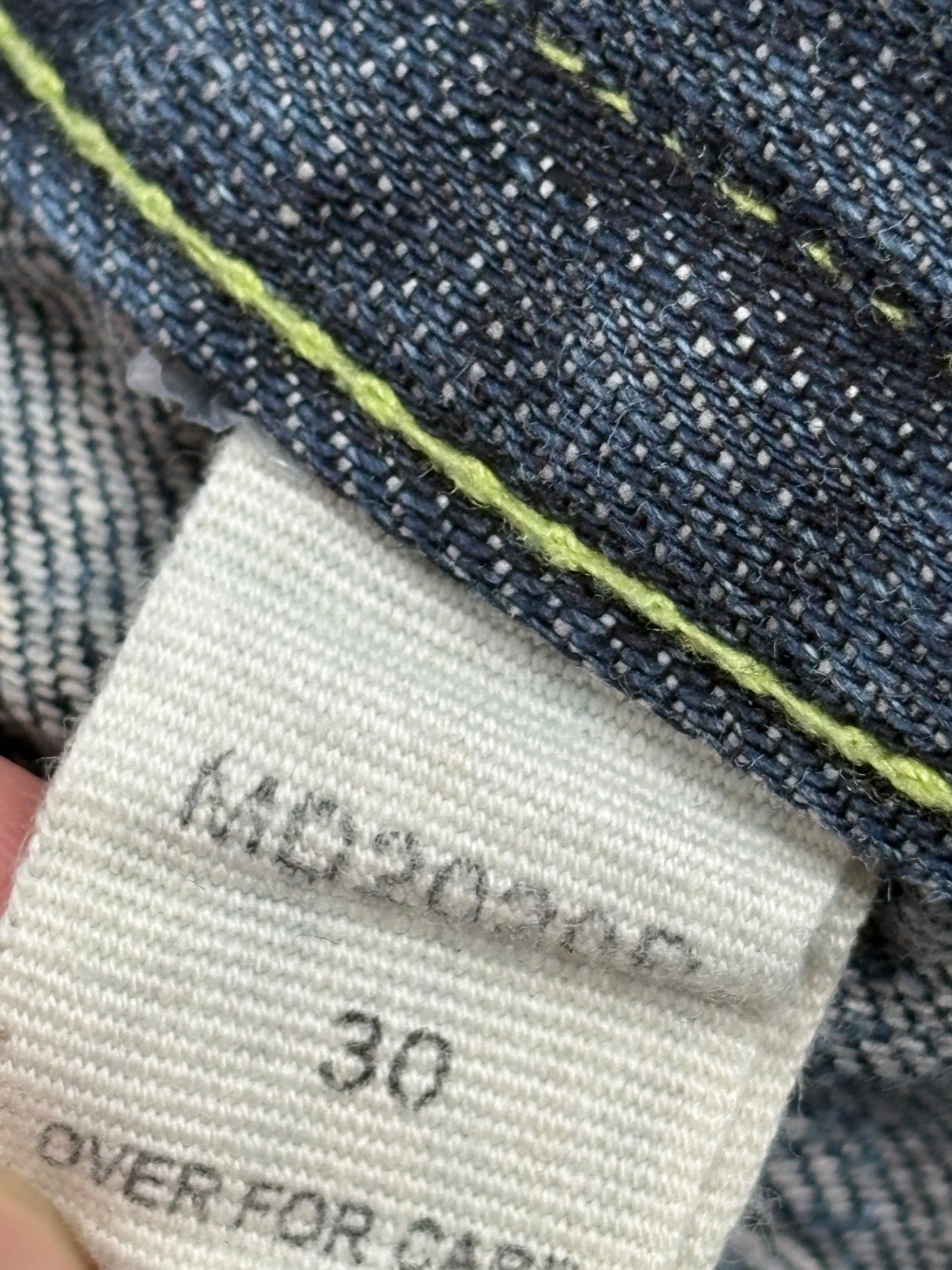 2000s Laguna Beach Chrome Tribal Skull Jeans