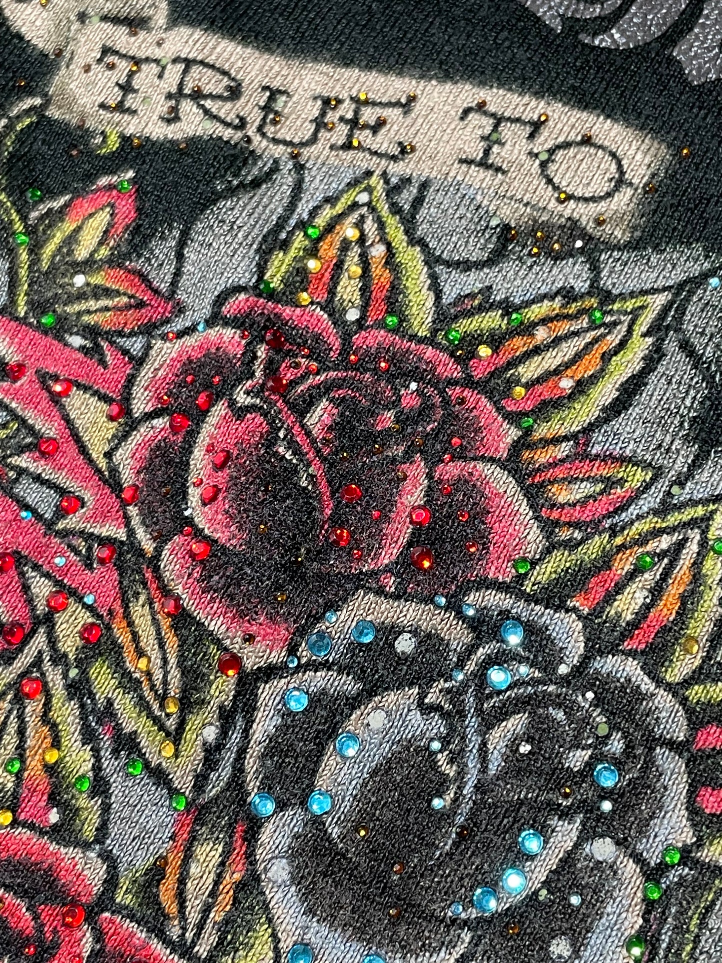 2000s Ed Hardy dress sukienka