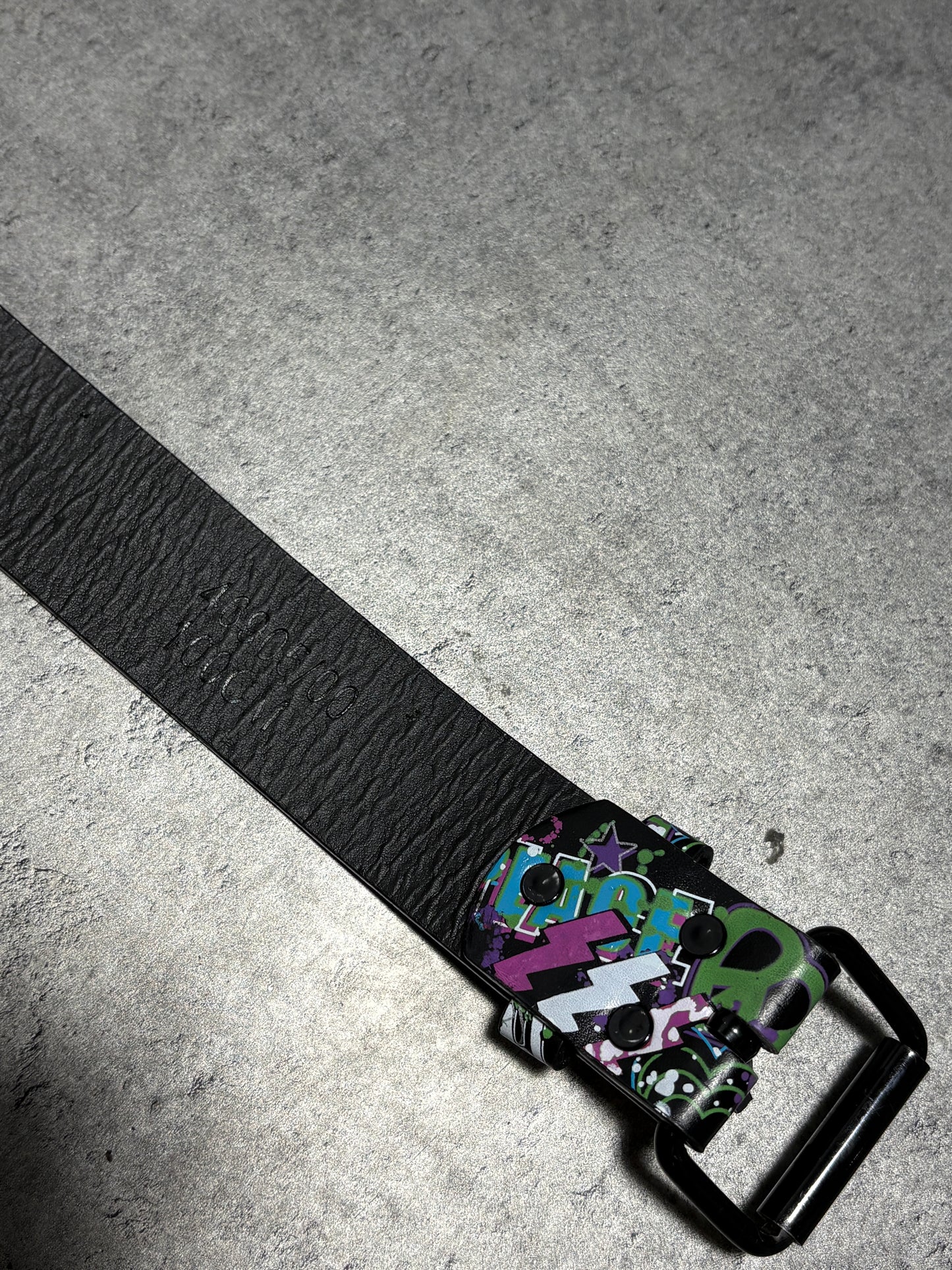 2000s Scene style belt Y2k pasek