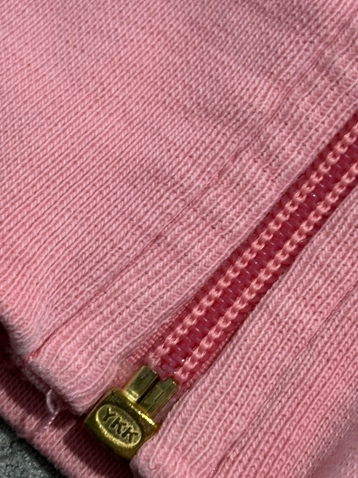 2000s Juicy Couture Welur Zip Up Hoodie pink