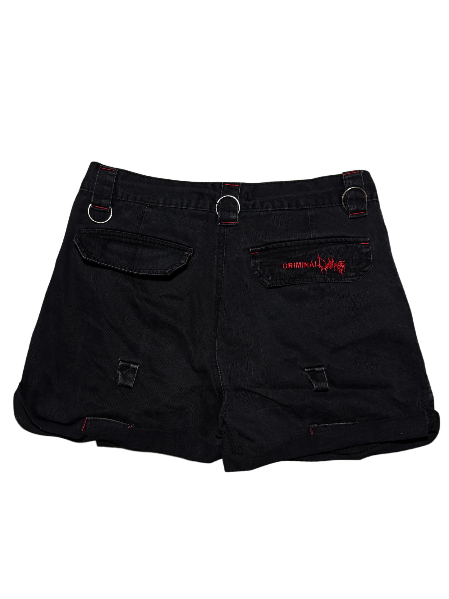 2000s Criminal Damage Alternative Shorts
