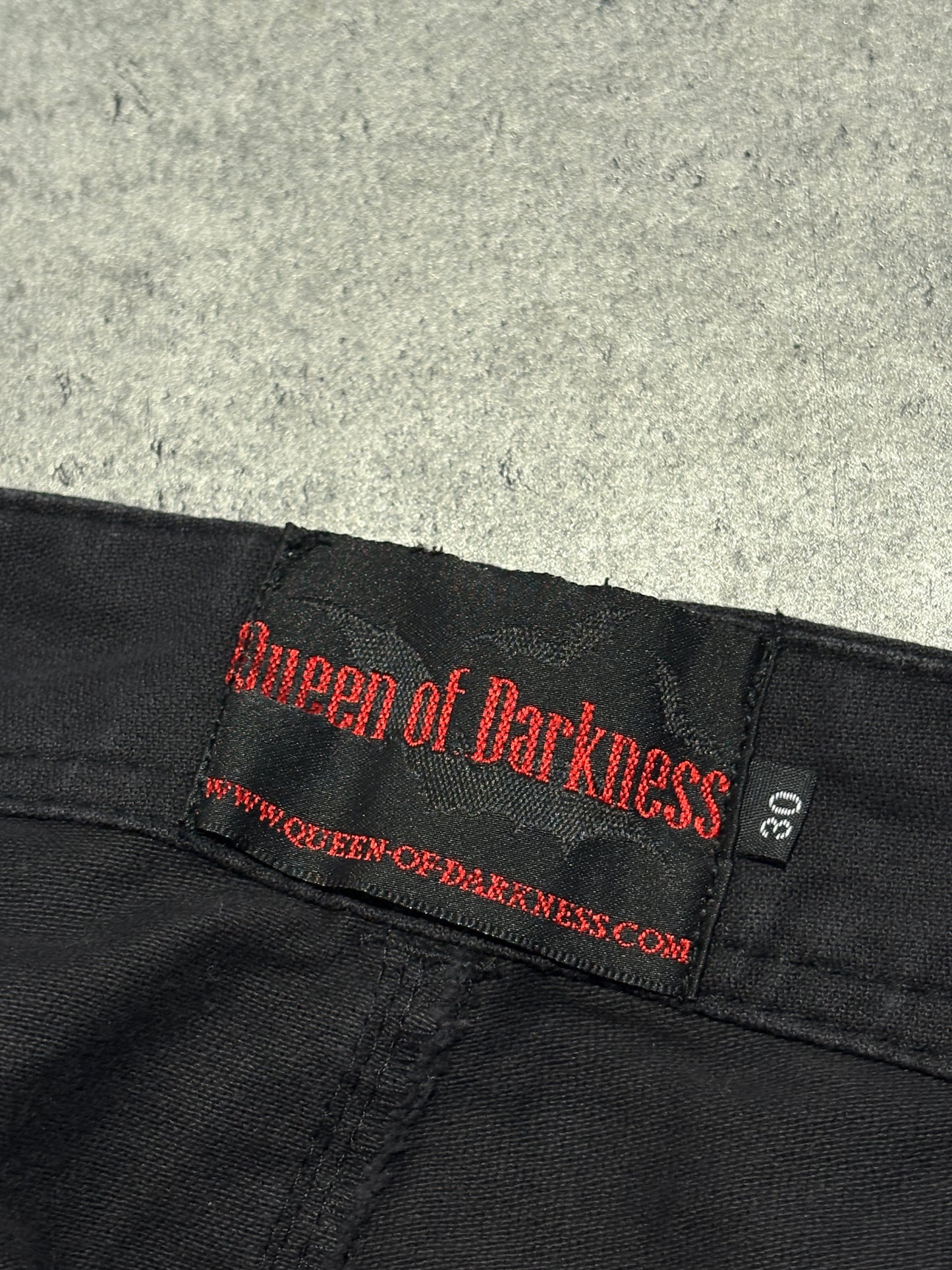 2000s Queen of Darkness Alternative avantgarde bondage jeans