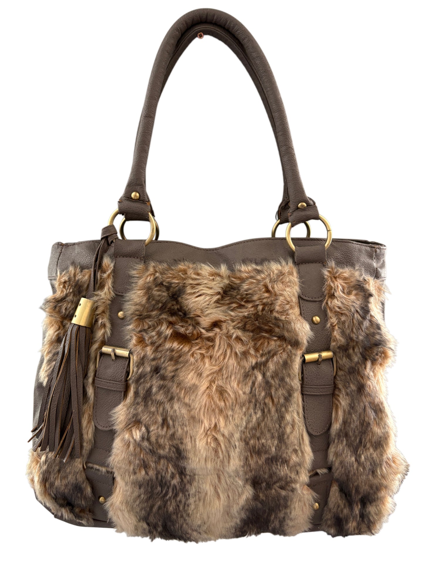 2000s Fur Y2K Bag
