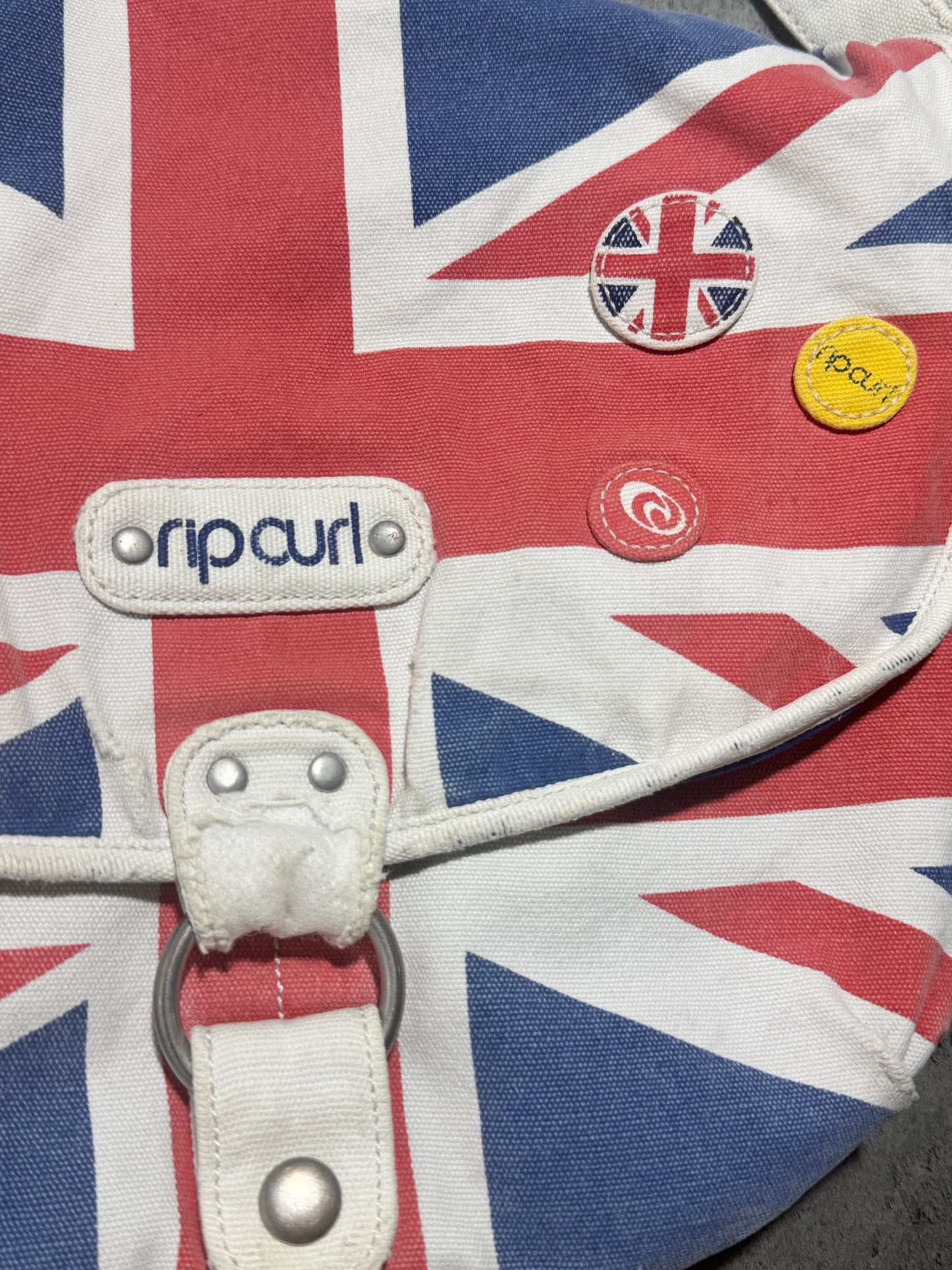 2000s Rip Curl UK Flag Bag