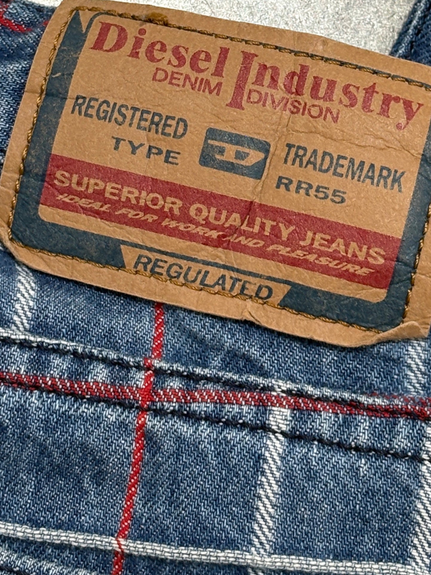 2000s Diesel Industry Flare bootcut jeans dzwony flared