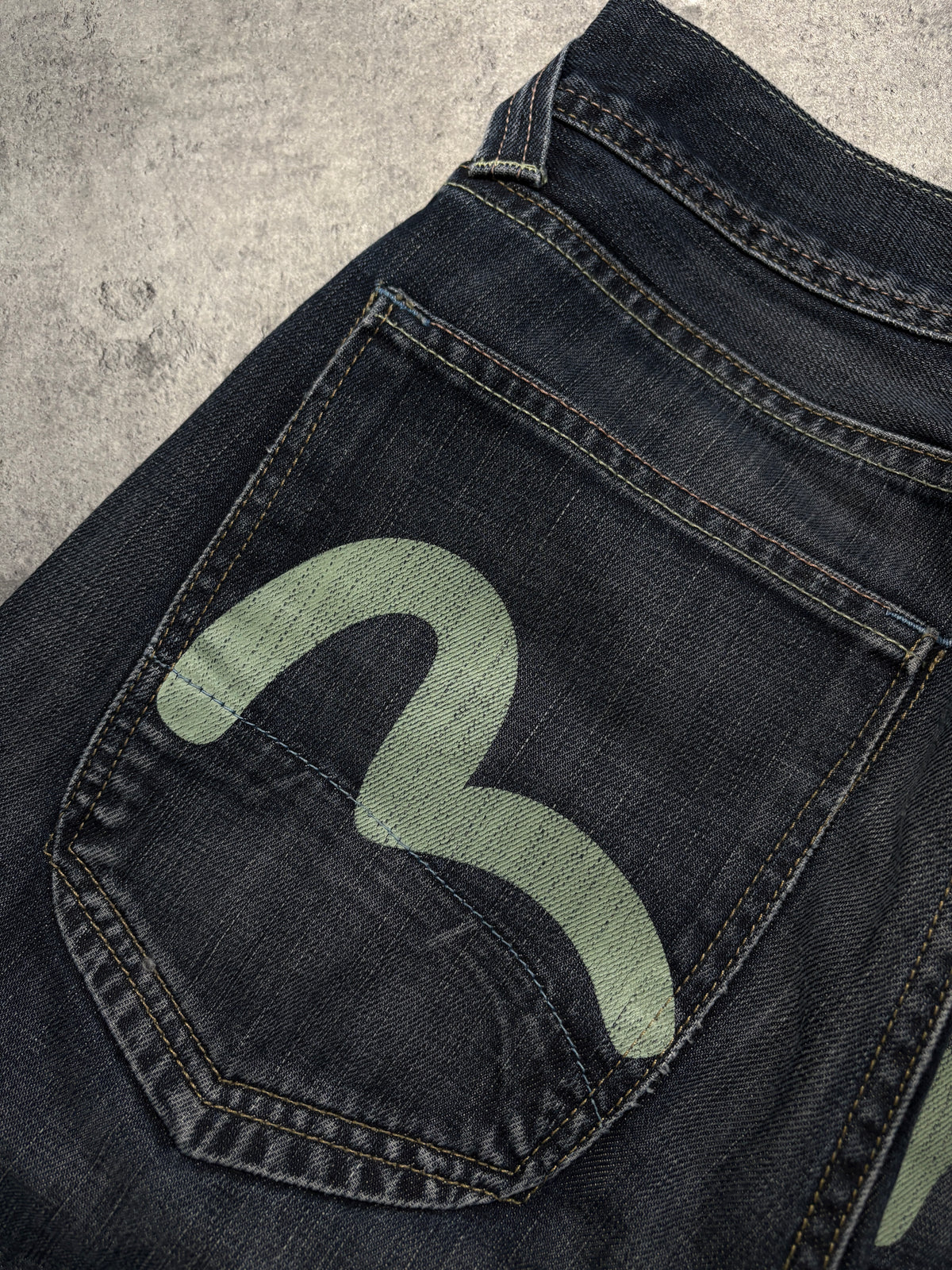2000s *RARE* Evisu X Puma Y2K Jeans