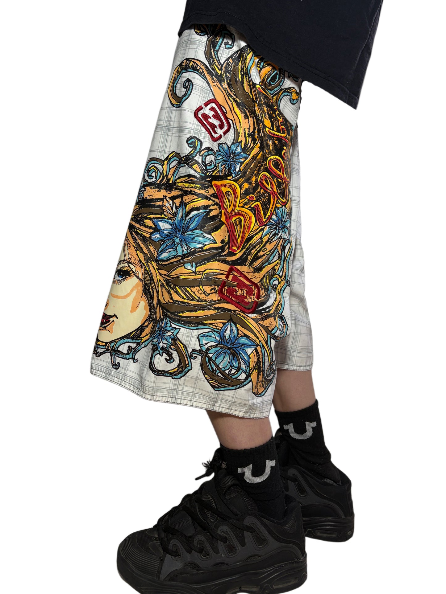 2000s Billabong Printed Surf Shorts