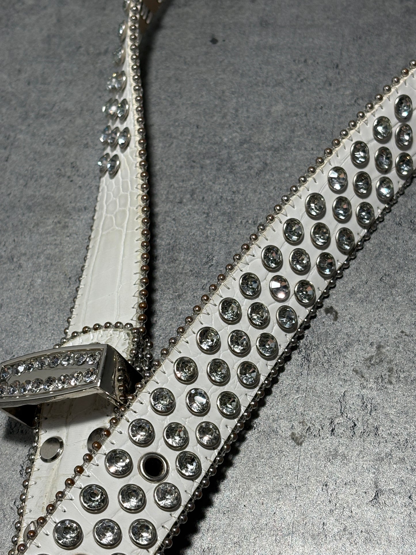 2000s Star 12 Diamonds Belt Y2k