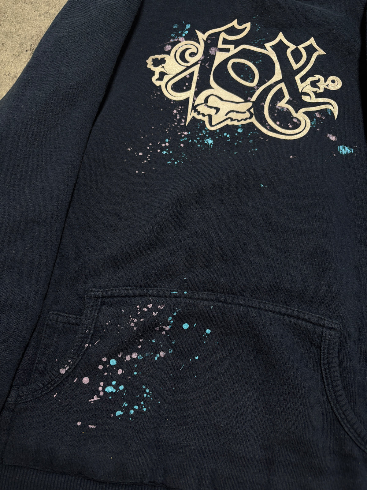 2000s Fox Racing Hoodie Y2K