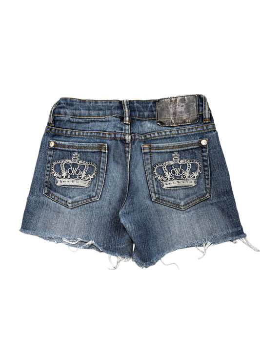 2000s Victoria Beckham by Rock Republic denim shorts