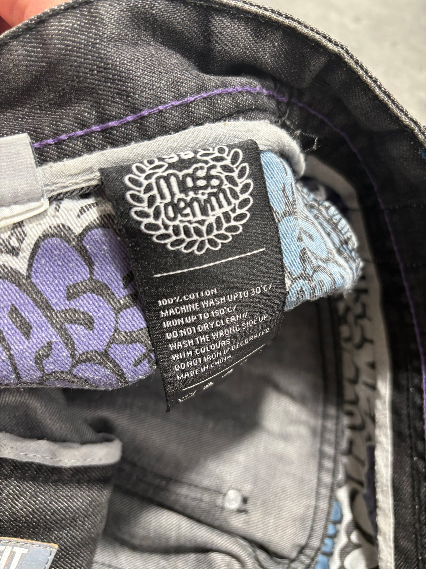 2000s Mass Denim graffiti baggy  jeans OG POLSKA MARKA