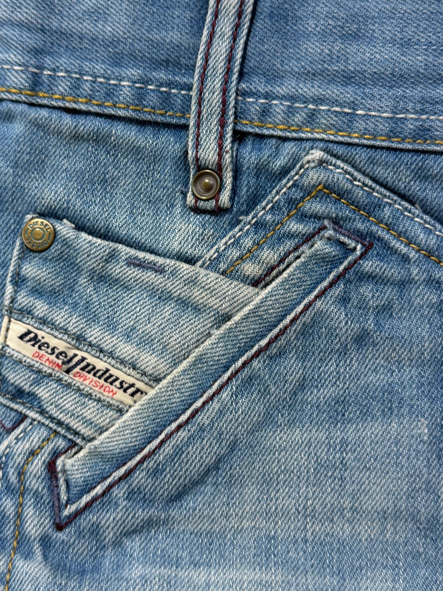 2000s Diesel Low Waist washed jeans