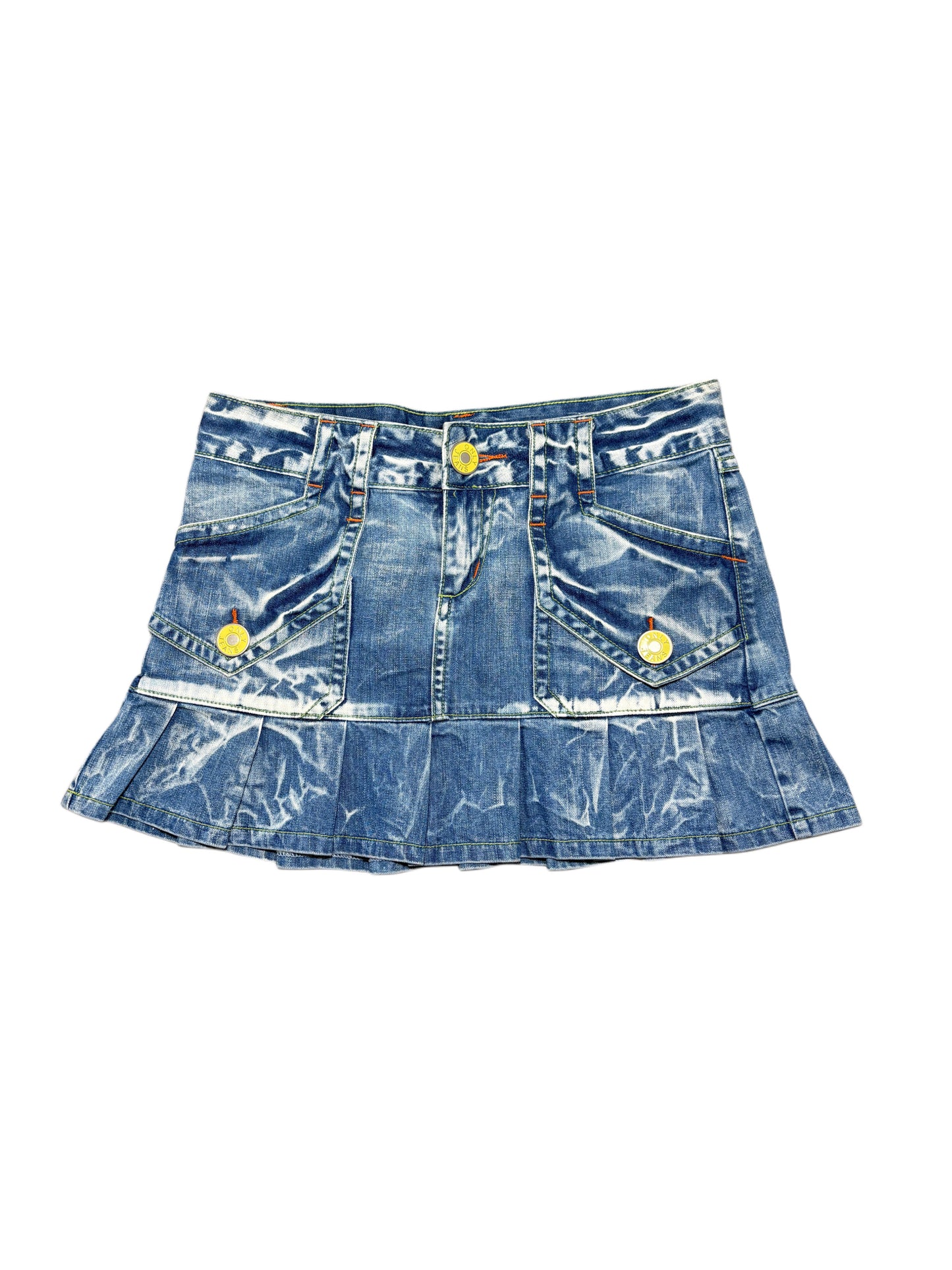 2000s Denim Jeans mini skirt
