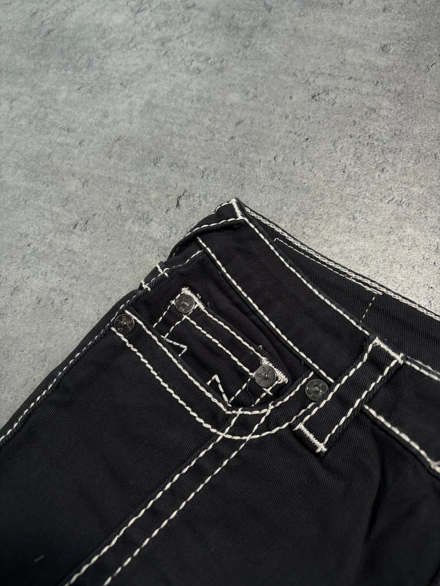 True Religion flare pocket jeans