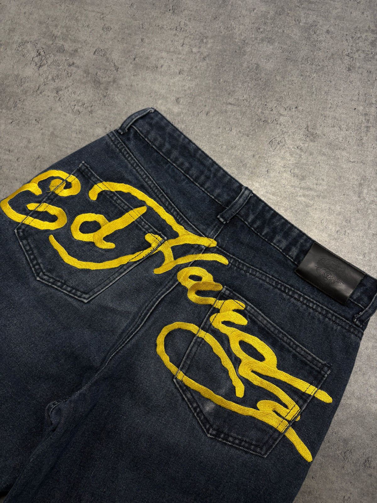 Ed Hardy Printed Baggy Jeans