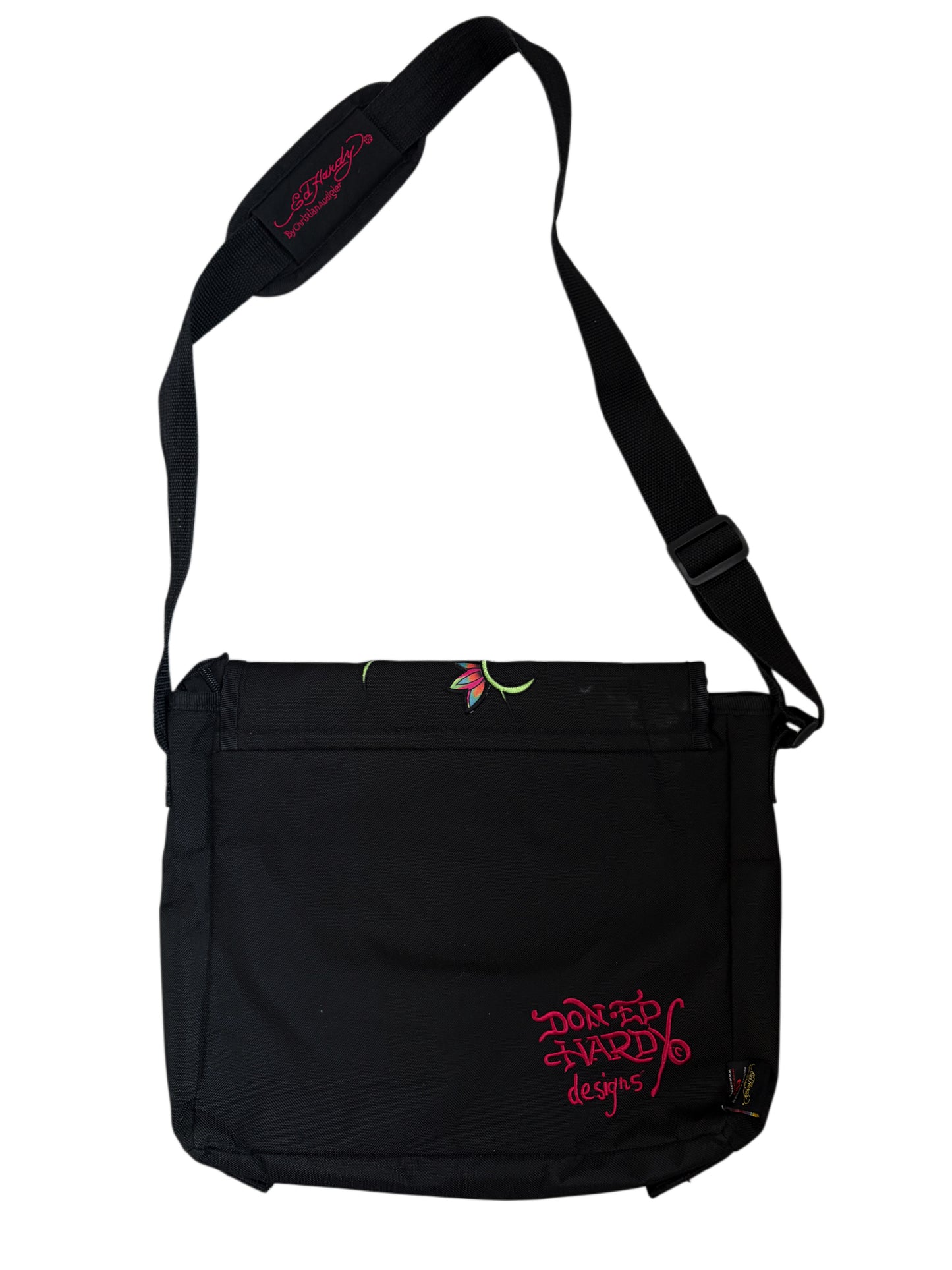 2000s Ed Hardy Skull Love Bag