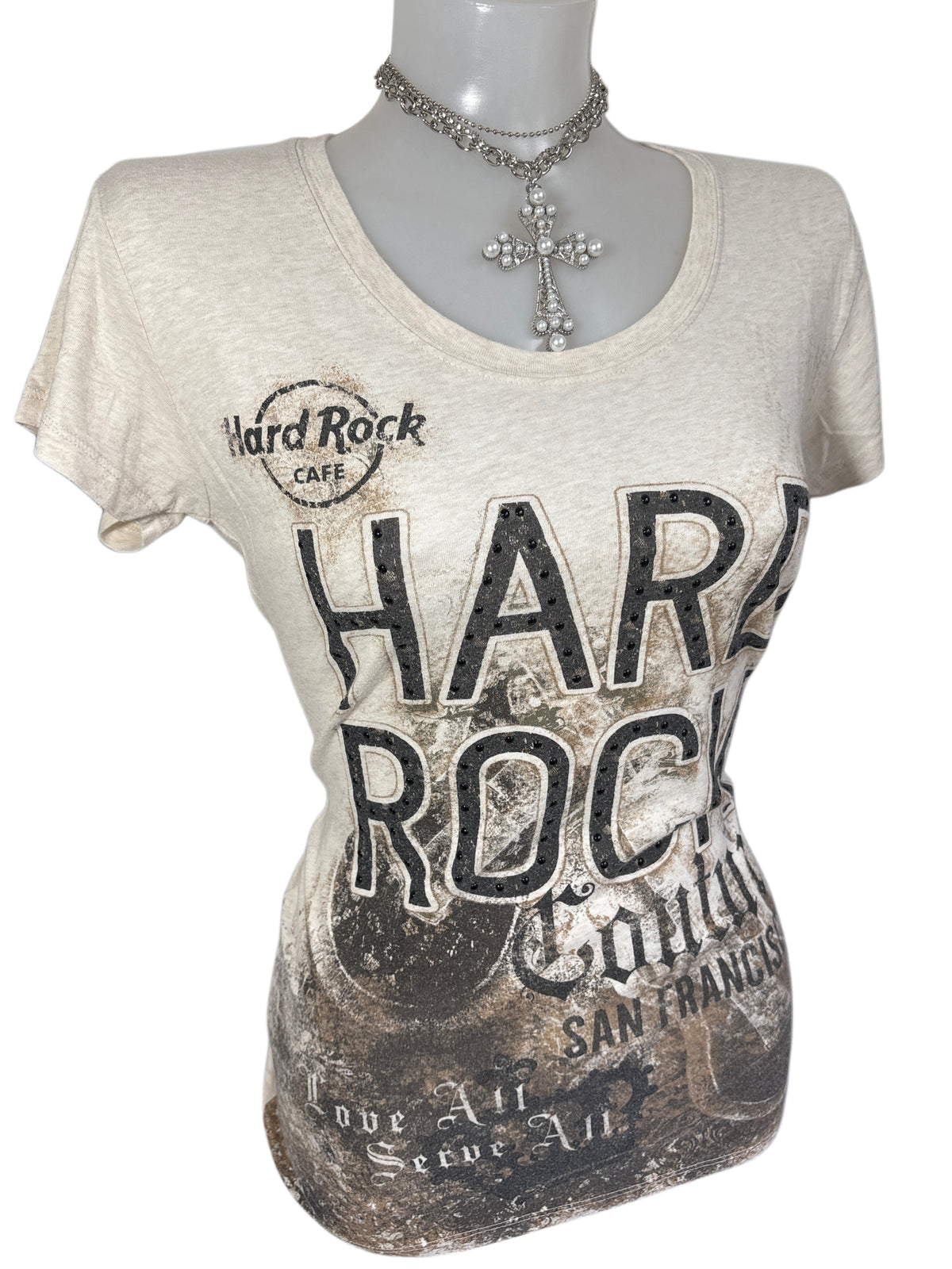 2000s Hard Rock Cafe Baby Tee T-shirt