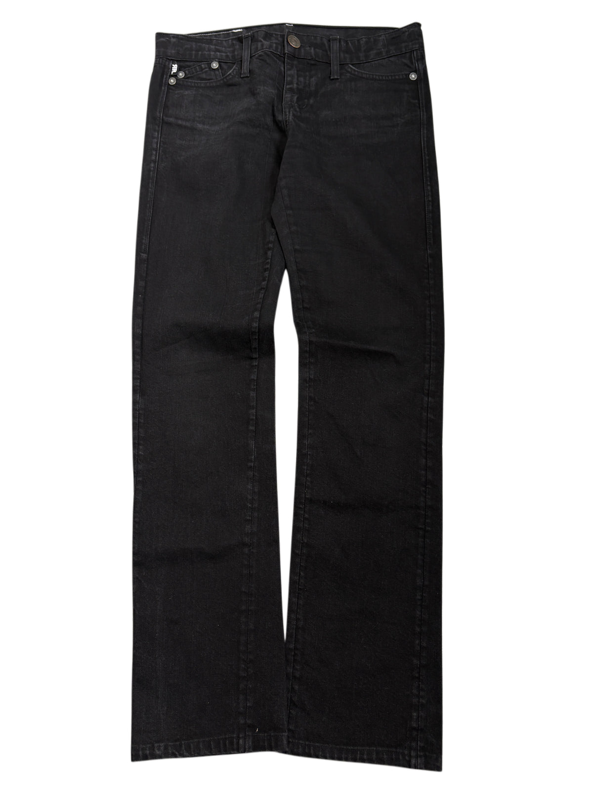 2000s Victoria Beckham x Rock Republic Crowns Y2K Jeans
