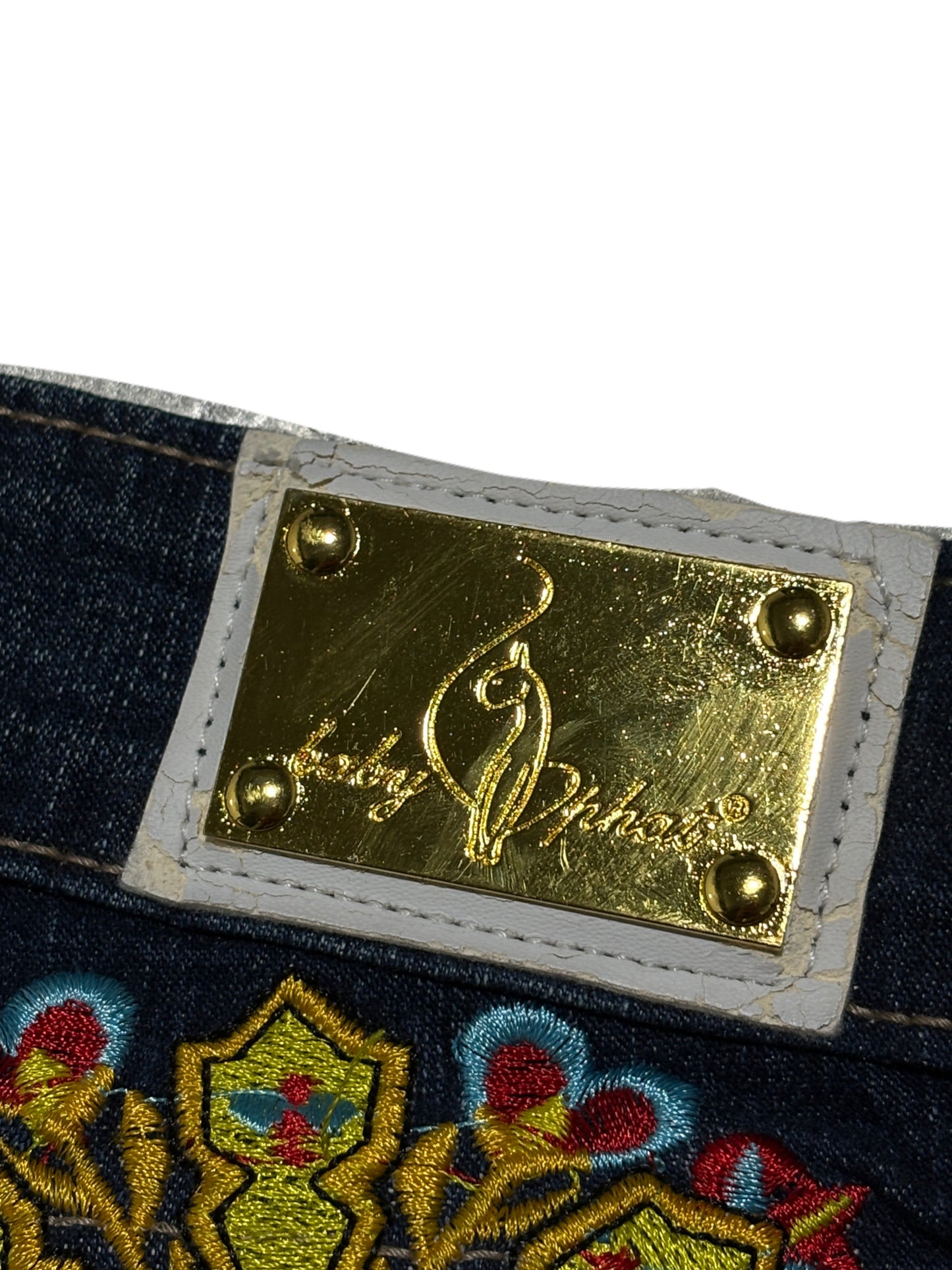 2000s baby phat sexy skinny jeans y2k