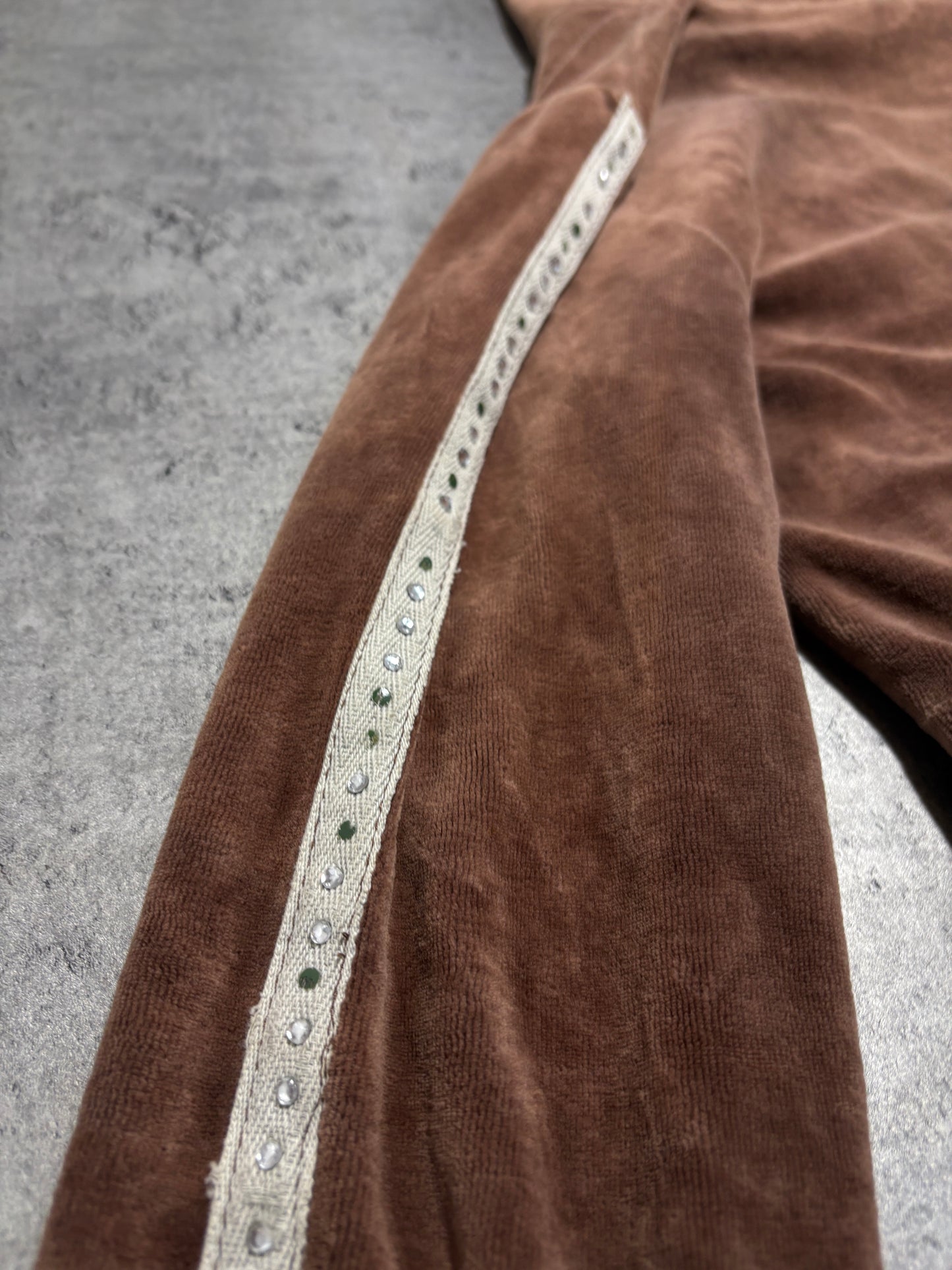 2000s Baby Phat Zip up Welur hoodie