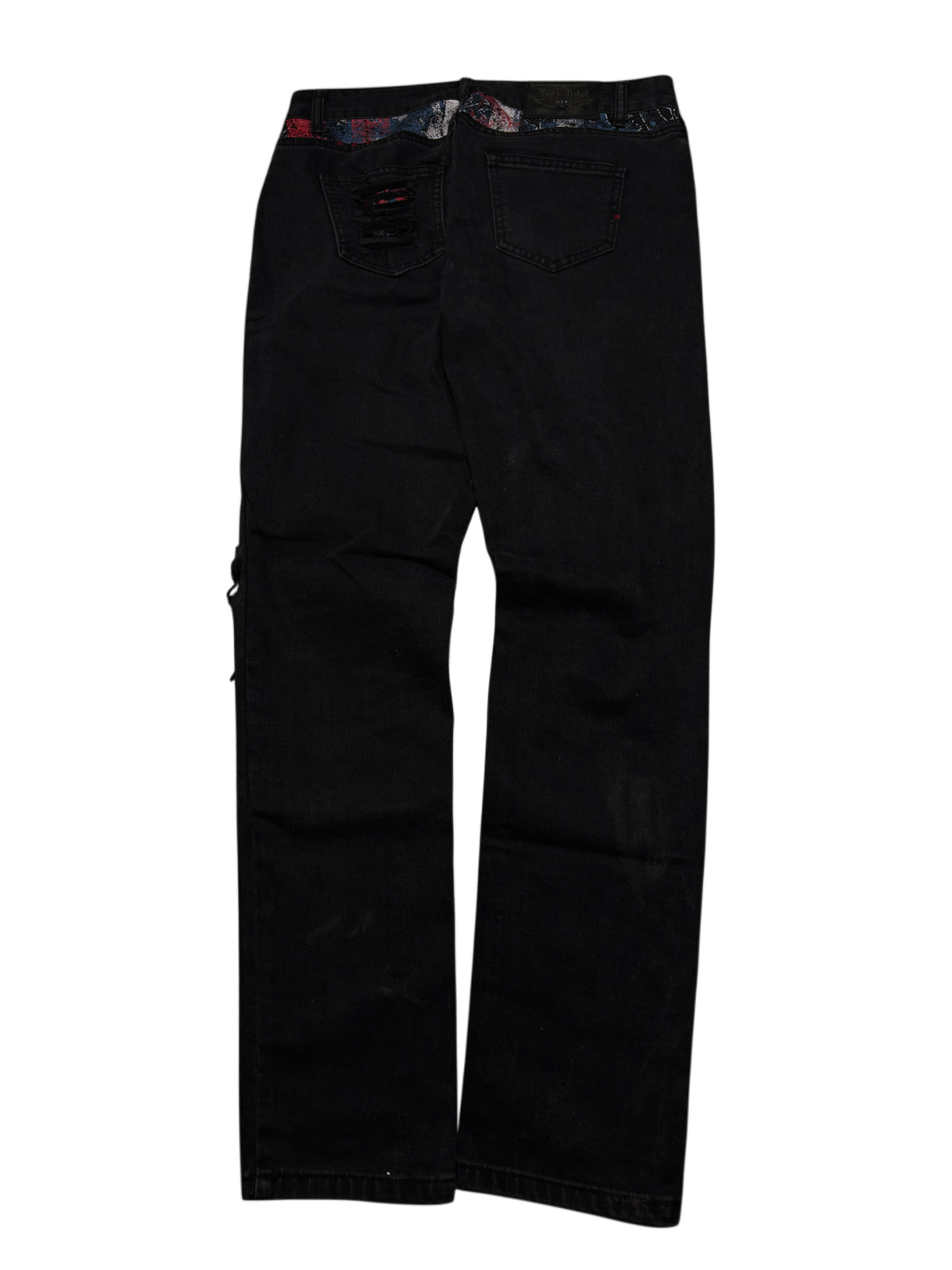 2000s Rock Rebel USA Skull jeans y2k goth