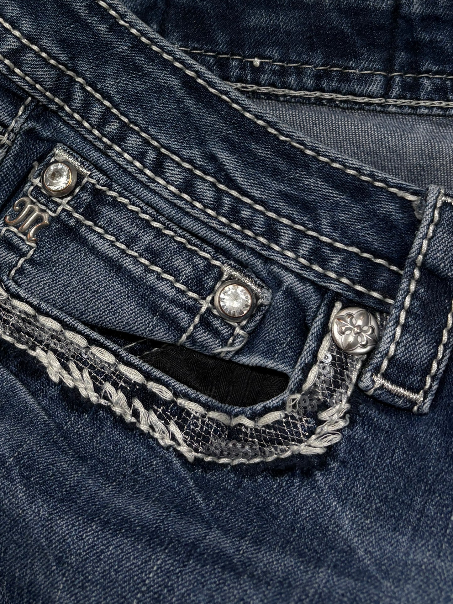 2000s Miss me jeans flared bootcut