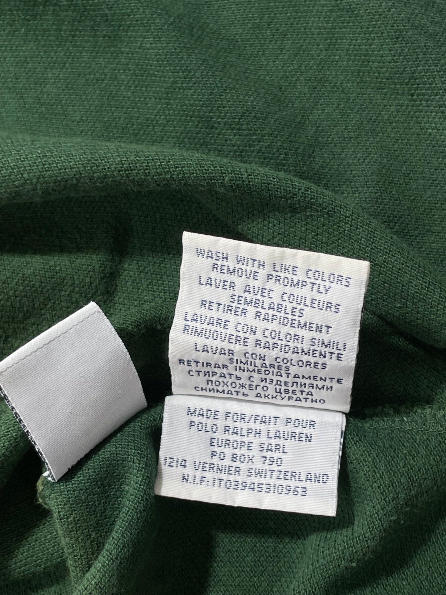 Polo Ralph Lauren tee polo dark green