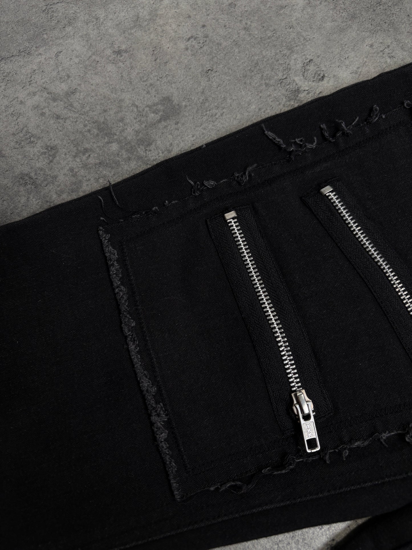 2000s Vixxsin goth Metal Rock Bondage Japan Flared Alternative Zip Pants
