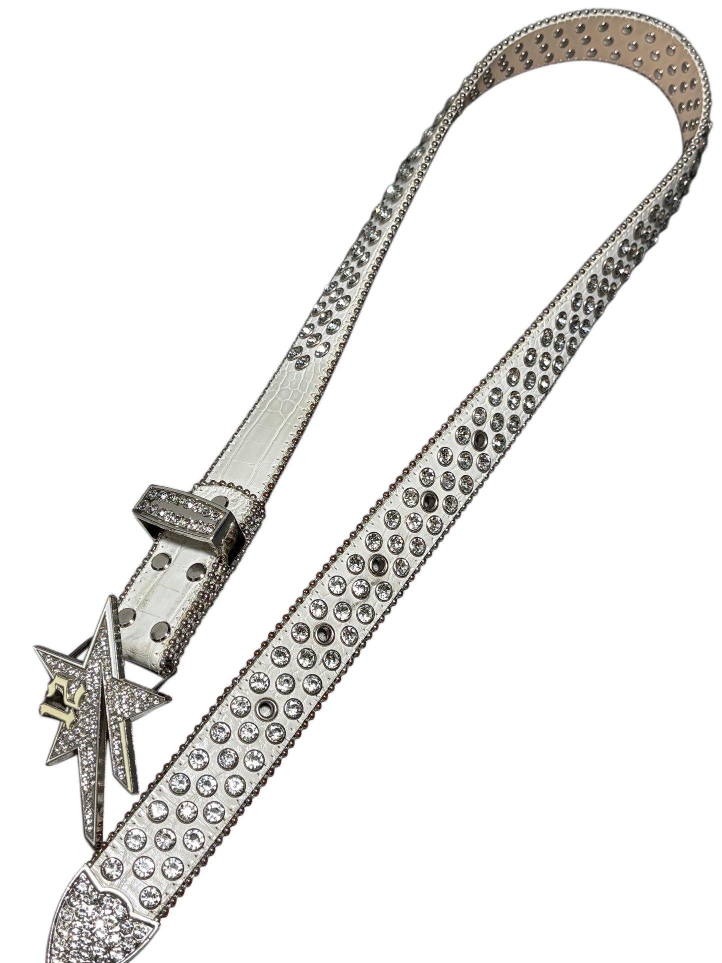 2000s Star 12 Diamonds Belt Y2k