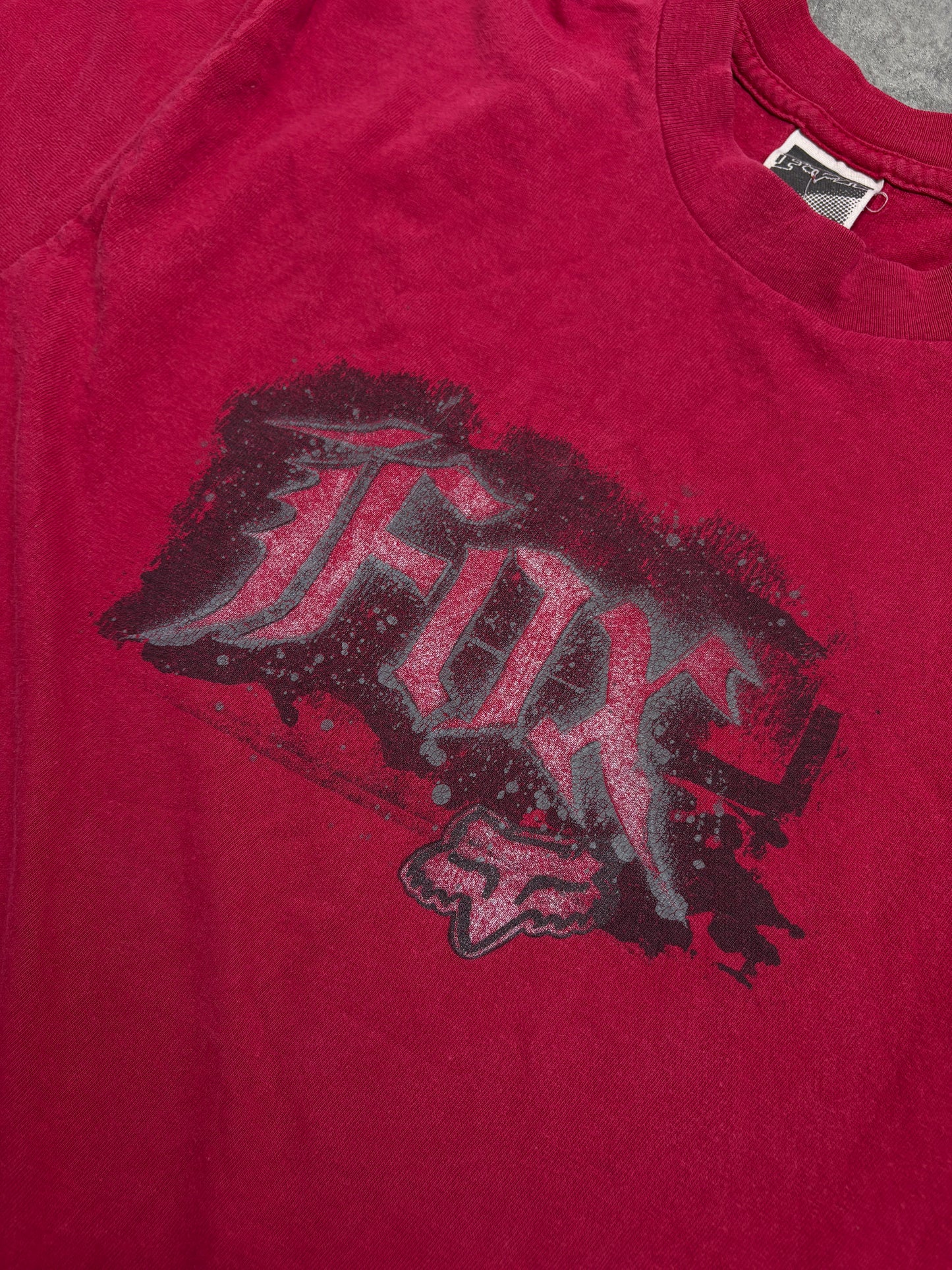 2000s Fox Racing Tribal T-shirt