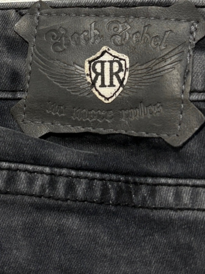 2000s Rock Rebel Skull Jeans