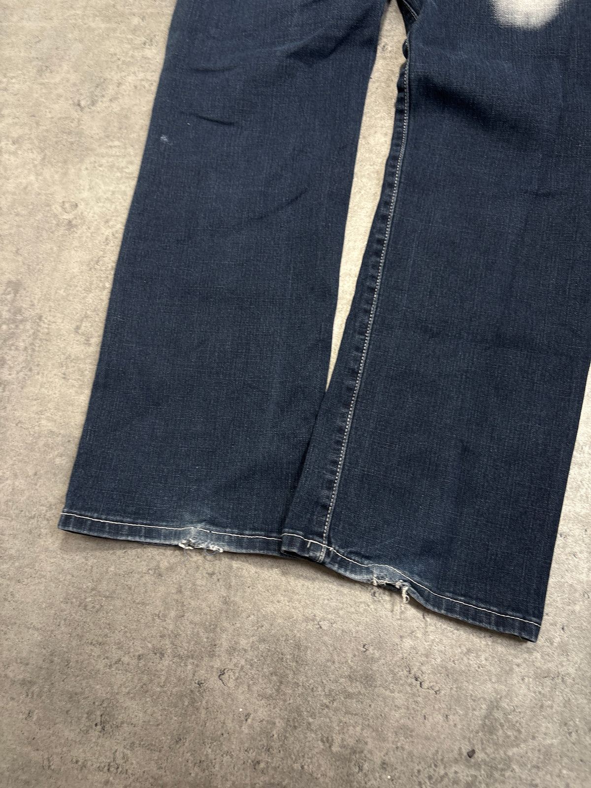2000s Crazy Age Washed Y2K Jeans