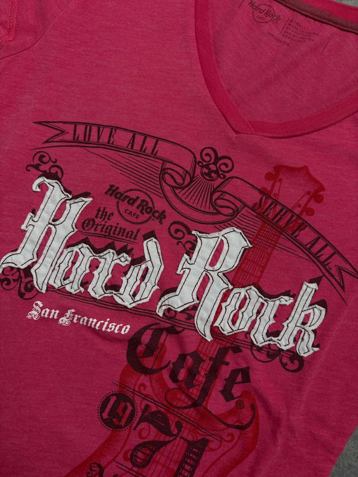 2000s Hard Rock Cafe Baby Tee T-shirt Y2K