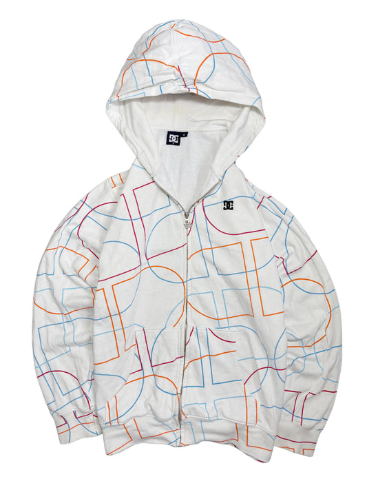 2000s Dc Shoes rap zip up hoodie