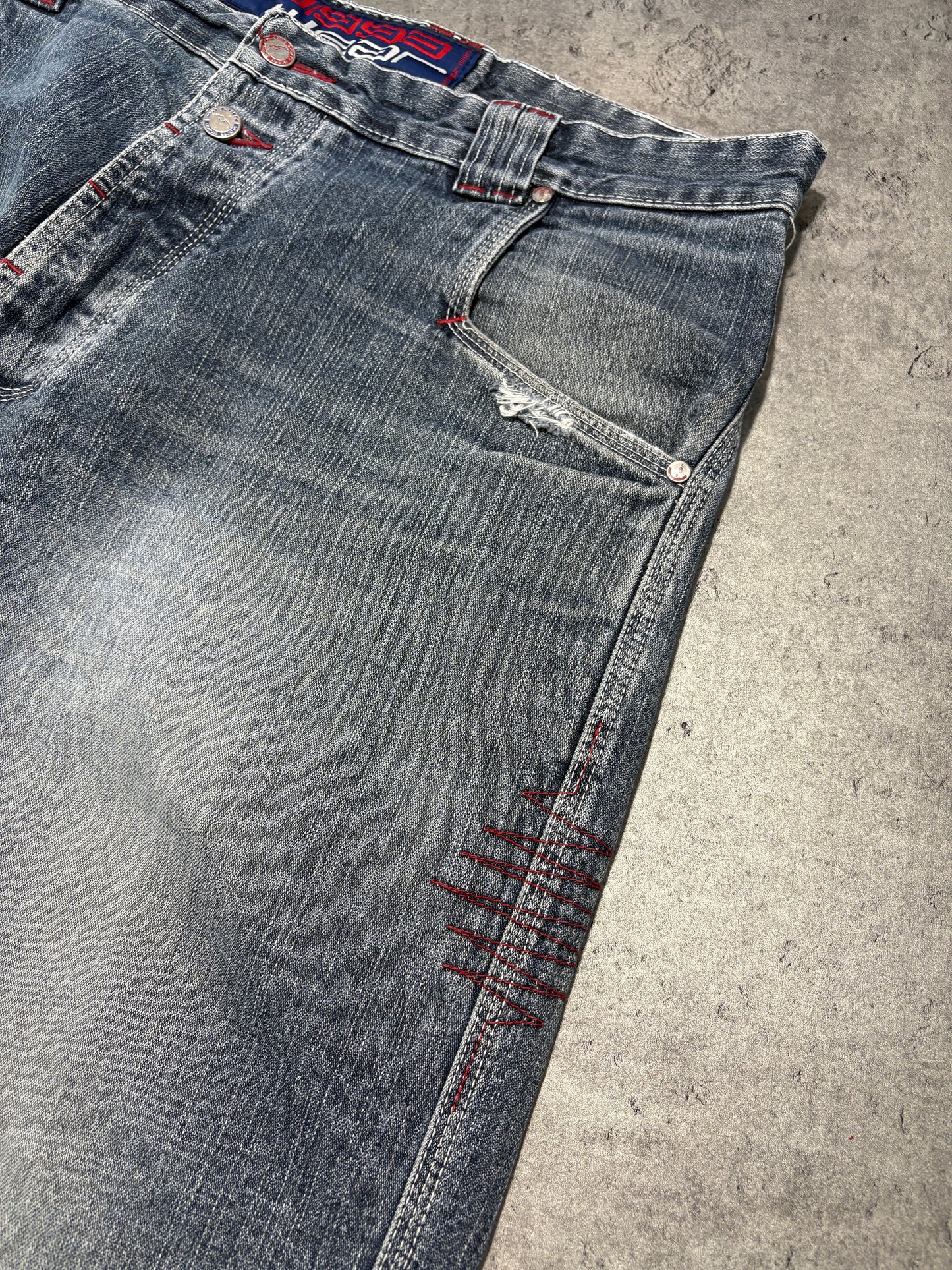 2000s *RARE* Jiggawear rap hiphop og baggy jeans og polska marka