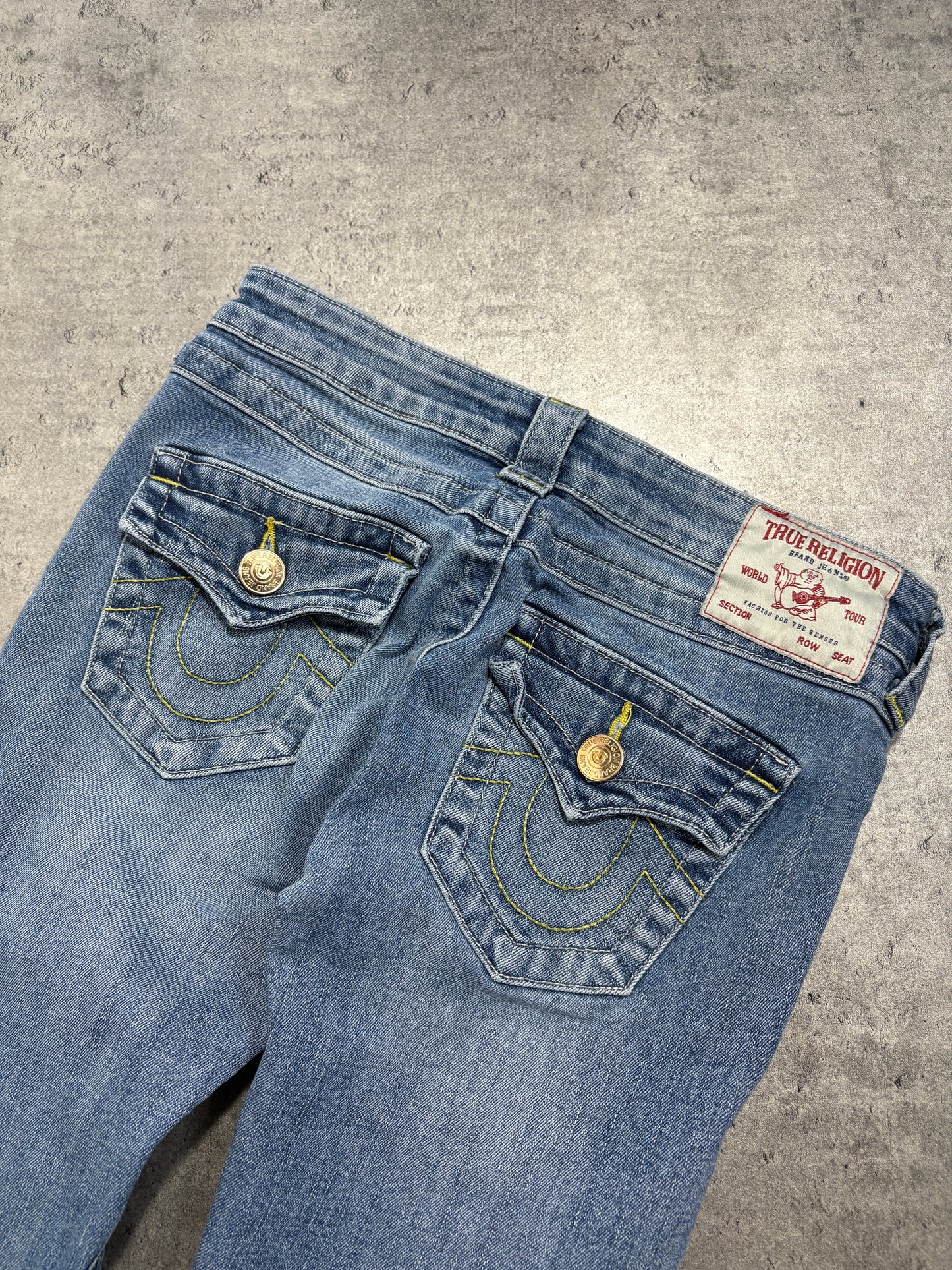 2000s True Religion  Joey ''Low Rise Flare'' Jeans flared bootcut