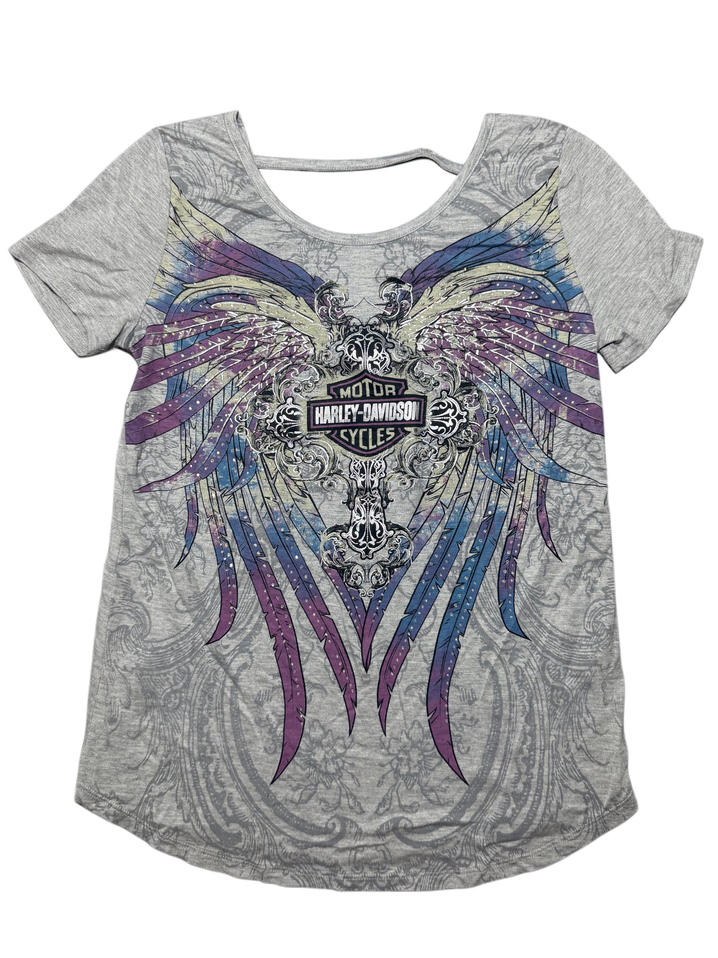 2000s Harley Davidson Wings T-shirt Swag