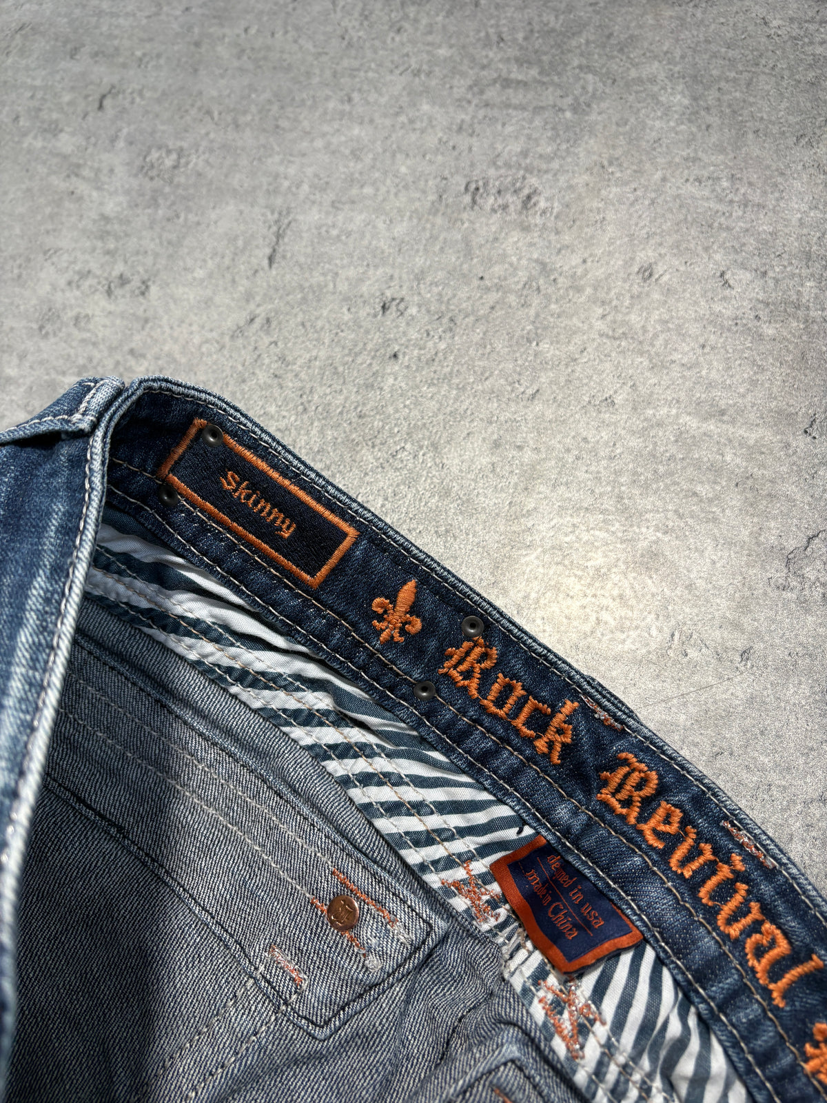 2000s Rock Revival Skinny Jeans