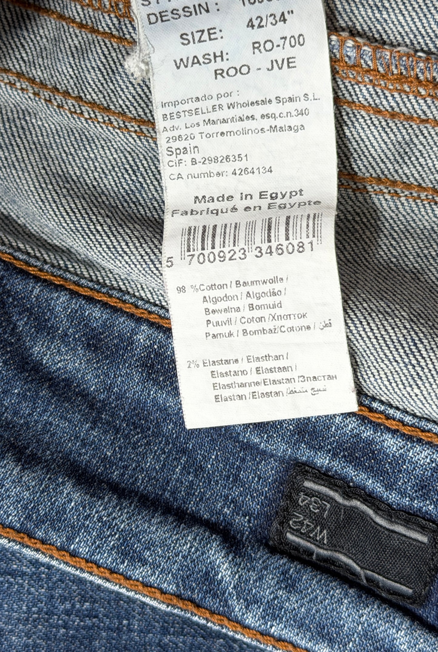 2000s Low Waist Washed Jeans