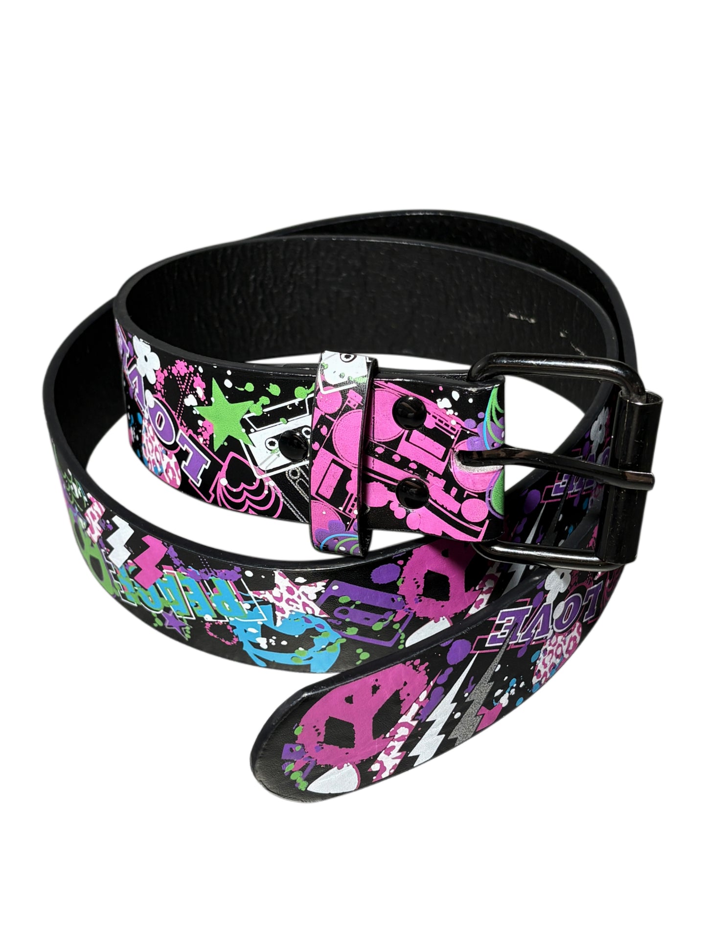 2000s Scene style belt Y2k pasek