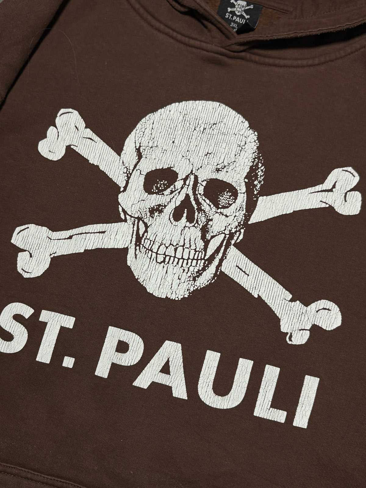 2000s st pauli skull hoodie