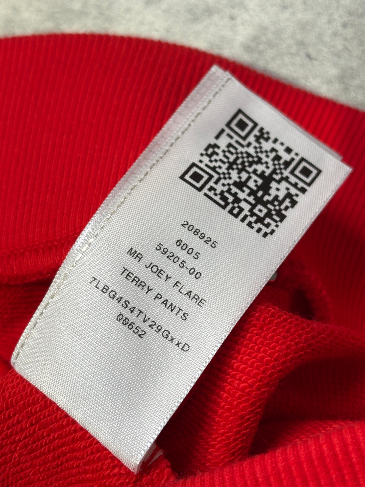 True Religion Red Flare Pants