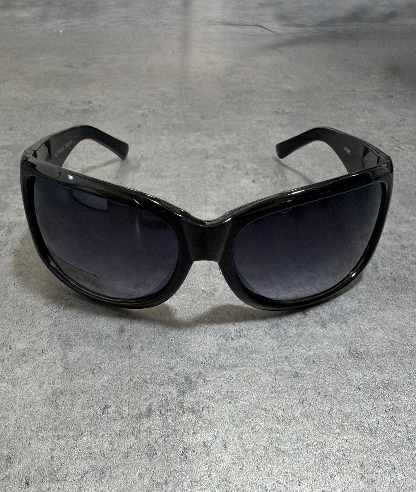 2000s Ed Hardy sunglasses black okulary przeciwsłoneczne
