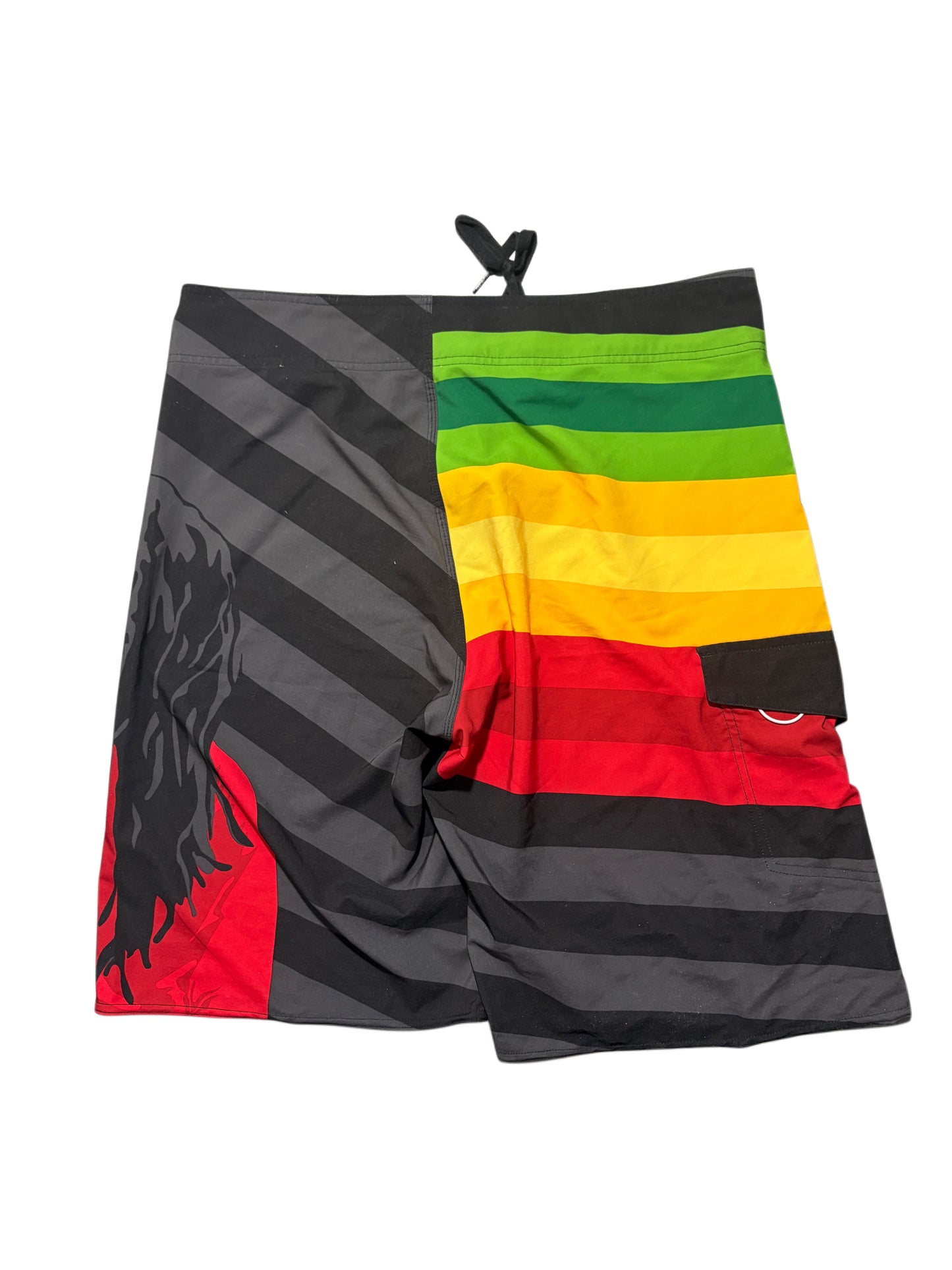 2000s Bob Marley swim shorts