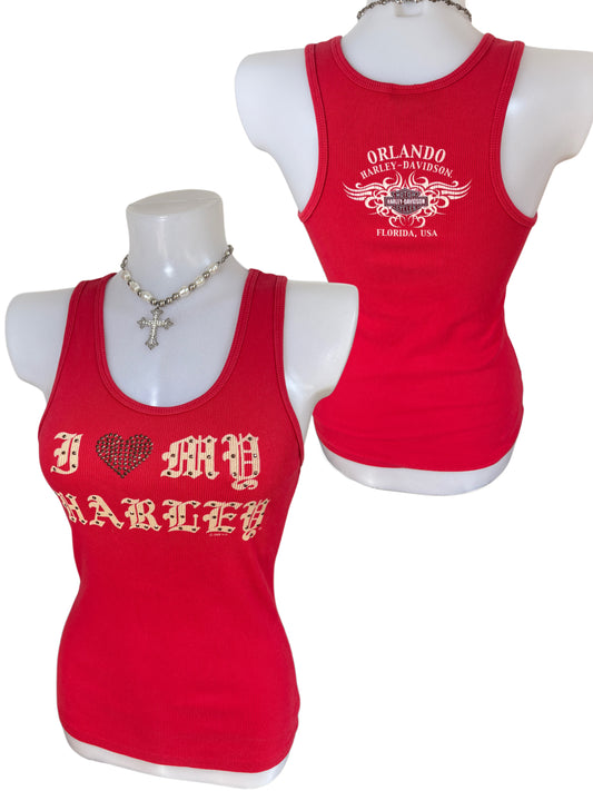 2000s Harley Davidson Women Tank Top