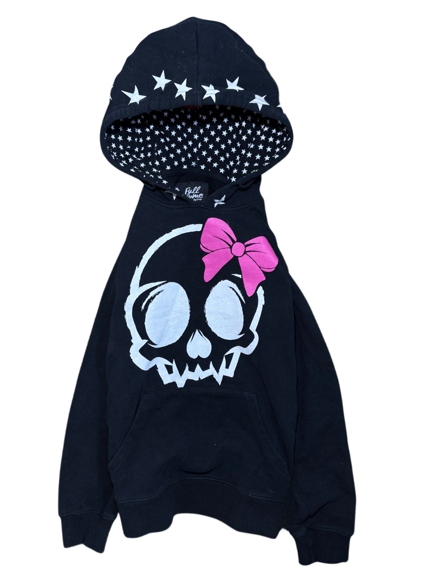 2000s Skull scene emo hoodie