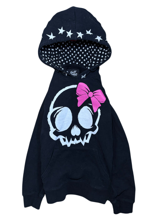 2000s Skull scene emo hoodie