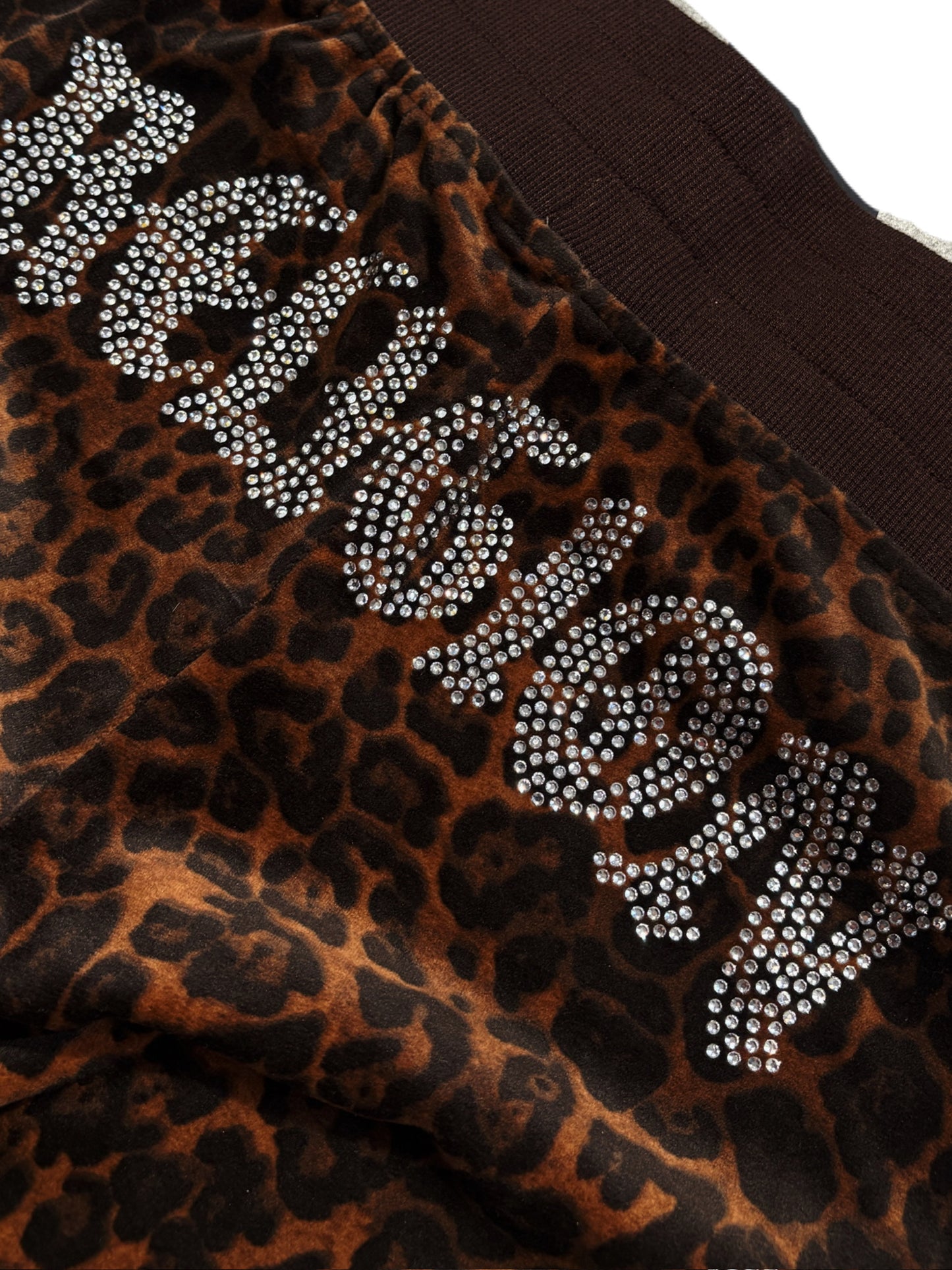 True Religion leopard flare welur pants brand new