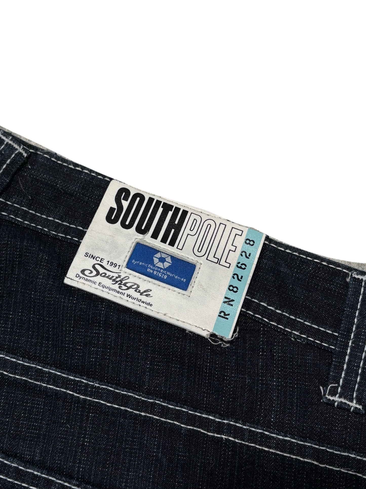 2000s *RARE* SOUTHPOLE BLUE TAB BAGGY JEANS