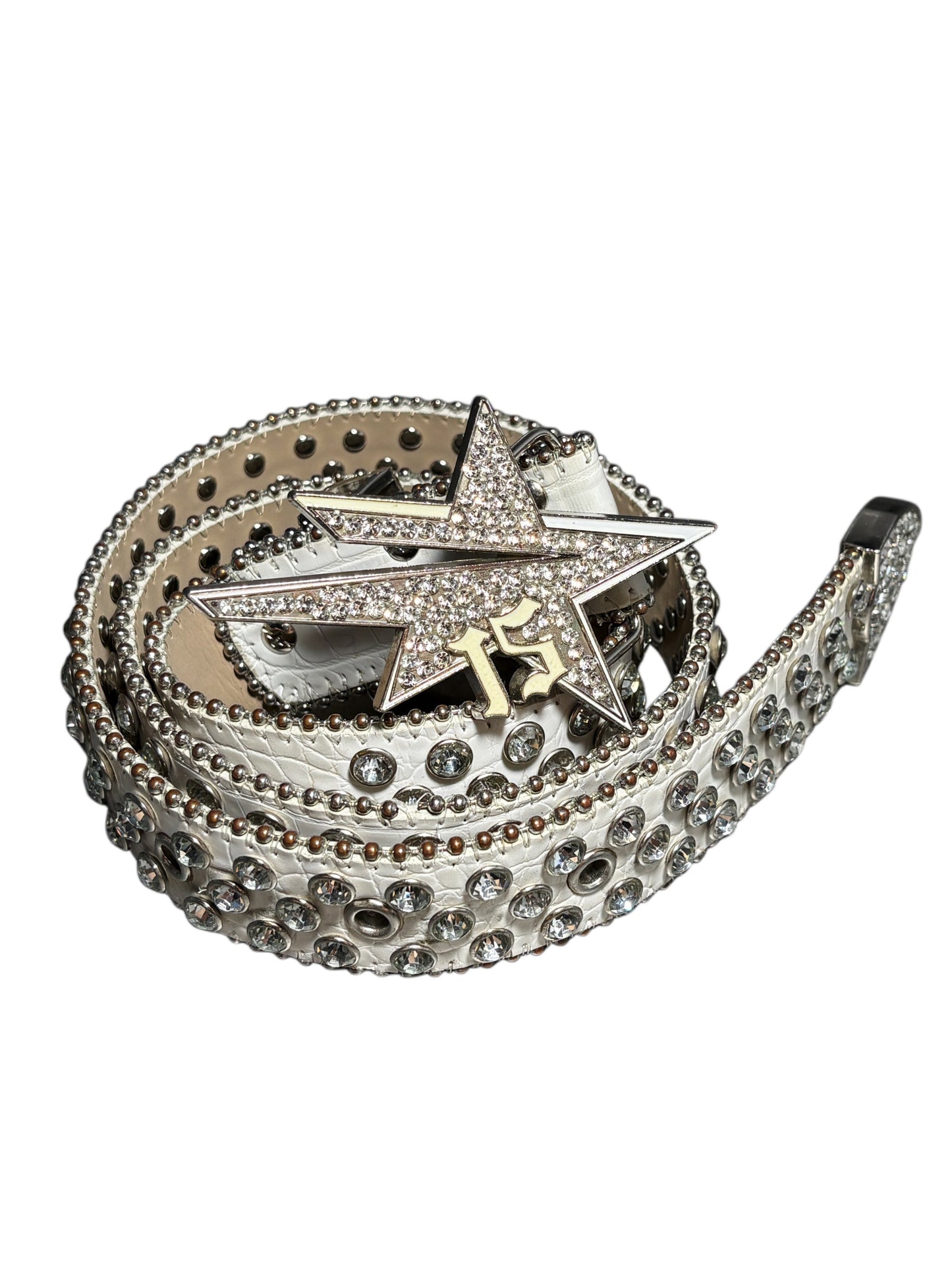 2000s Star 12 Diamonds Belt Y2k